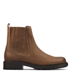 Γυναικεία Μποτάκια Καφέ Δέρμα ORINOCO2 MID Clarks