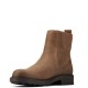 CLARKS</br>Γυναικεία Μποτάκια Καφέ Δέρμα ORINOCO2 MID Clarks