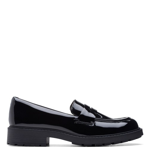 Γυναικεία Loafers Μαύρο Λουστρίνι ORINOCO2 PENNY Clarks