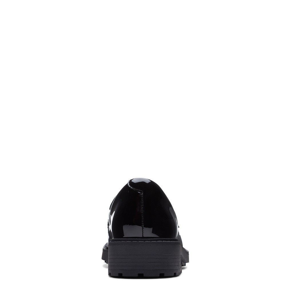 CLARKS</br>Γυναικεία Loafers Μαύρο Λουστρίνι ORINOCO2 PENNY Clarks CLARKS</br>Γυναικεία Loafers Μαύρο Λουστρίνι ORINOCO2 PENNY Clarks