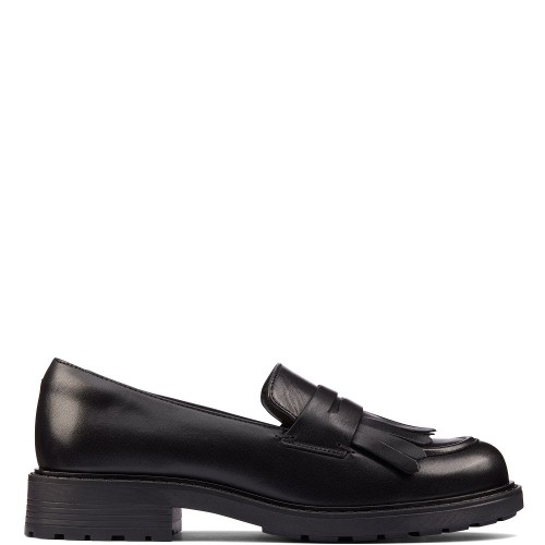 Γυναικεία Μοκασίνια Μαύρο Δέρμα ORINOCO2 LOAFER Clarks Γυναικεία Μοκασίνια Μαύρο Δέρμα ORINOCO2 LOAFER Clarks