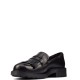 CLARKS</br>Γυναικεία Μοκασίνια Μαύρο Δέρμα ORINOCO2 LOAFER Clarks