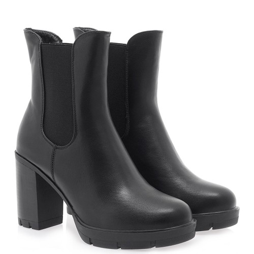 Γυναικεία Μποτάκια Μαύρο 786-22WEX112 Exe Γυναικεία Μποτάκια Μαύρο 786-22WEX112 Exe