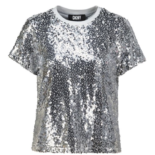 Γυναικείο Τ-shirt Γκρι P3MH4SIT-ELQ DKNY