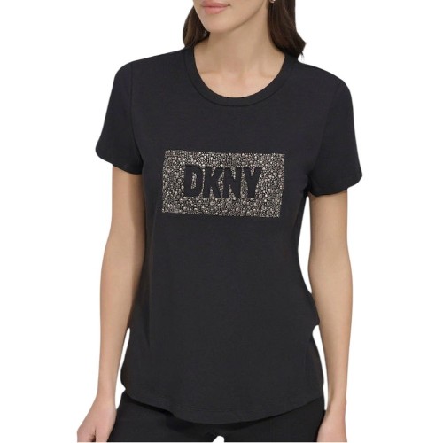 Γυναικείο T-shirt Μαύρο P4RHYWNA-BLK DKNY