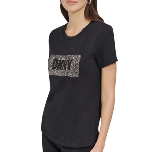 Γυναικείο T-shirt Μαύρο P4RHYWNA-BLK DKNY