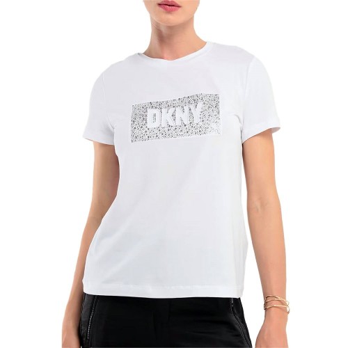 Γυναικείο T-shirt  Λευκό P4RHYWNA-WHT DKNY