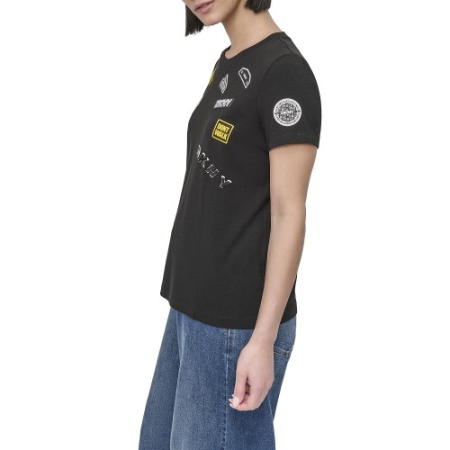DKNY P52H0WNA-BLK Γυναικείο T-shirt Μαύρο  DKNY P52H0WNA-BLK Γυναικείο T-shirt Μαύρο