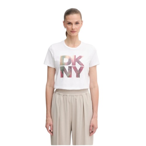 DKNY P52H4WNA-WHT Γυναικείο T-shirt Λευκό DKNY P52H4WNA-WHT Γυναικείο T-shirt Λευκό