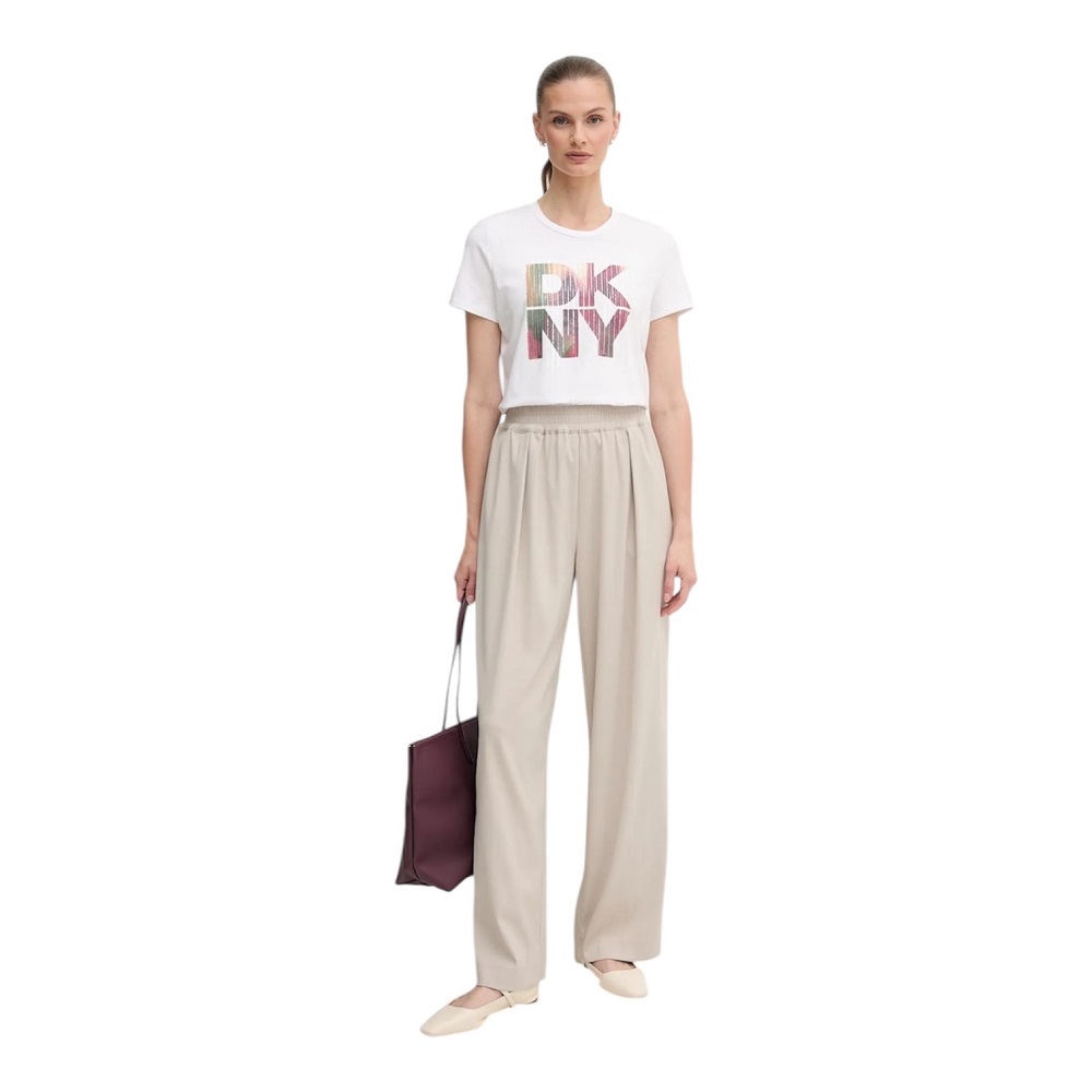 DKNY</br>DKNY P52H4WNA-WHT Γυναικείο T-shirt Λευκό DKNY</br>DKNY P52H4WNA-WHT Γυναικείο T-shirt Λευκό