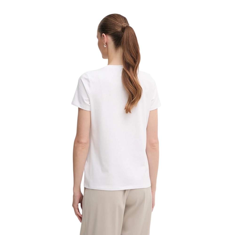 DKNY</br>DKNY P52H4WNA-WHT Γυναικείο T-shirt Λευκό DKNY</br>DKNY P52H4WNA-WHT Γυναικείο T-shirt Λευκό