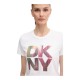 DKNY</br>DKNY P52H4WNA-WHT Γυναικείο T-shirt Λευκό DKNY</br>DKNY P52H4WNA-WHT Γυναικείο T-shirt Λευκό