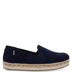 Γυναικείες Εσπαντρίγιες Μπλε Suede PALMA 10013394 Toms