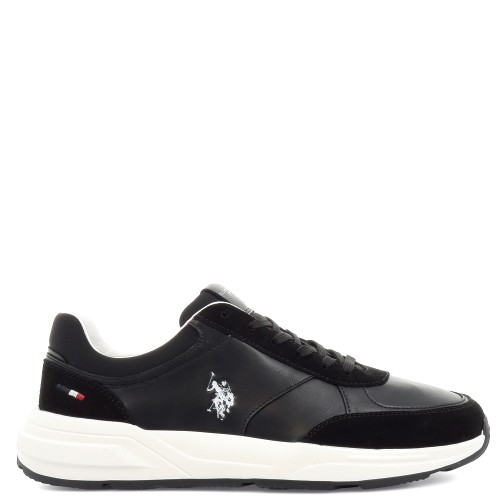 U.S. Polo Assn. PARKER001-BLK Ανδρικά Sneakers Μαύρο