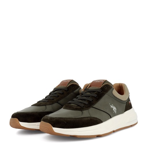 U.S. Polo Assn. PARKER001-MIL Ανδρικά Sneakers Χακί