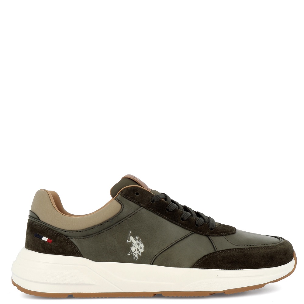 U.S. POLO ASSN.</br>U.S. Polo Assn. PARKER001-MIL Ανδρικά Sneakers Χακί U.S. POLO ASSN.</br>U.S. Polo Assn. PARKER001-MIL Ανδρικά Sneakers Χακί