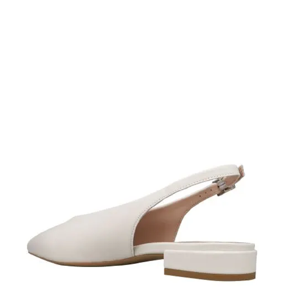 KALOGIROU</br>Γυναικεία Slingback Off White Δέρμα PAULINE35 Kalogirou
