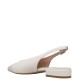 KALOGIROU</br>Γυναικεία Slingback Off White Δέρμα PAULINE35 Kalogirou