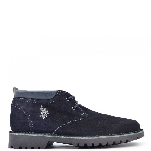 Ανδρικά Μποτάκια Μπλε Suede PERCY-SUEDE-DKBL U.S. Polo Assn. Ανδρικά Μποτάκια Μπλε Suede PERCY-SUEDE-DKBL U.S. Polo Assn.