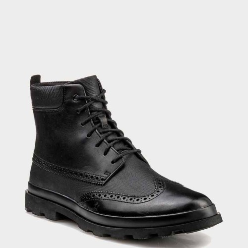 Ανδρικά Μποτάκια Μαύρο Δέρμα PILOTT TRIP Clarks Ανδρικά Μποτάκια Μαύρο Δέρμα PILOTT TRIP Clarks