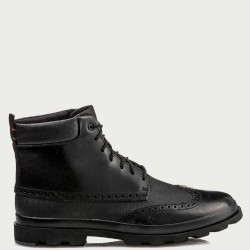 Ανδρικά Μποτάκια Μαύρο Δέρμα PILOTT TRIP Clarks