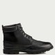 CLARKS</br>Ανδρικά Μποτάκια Μαύρο Δέρμα PILOTT TRIP Clarks