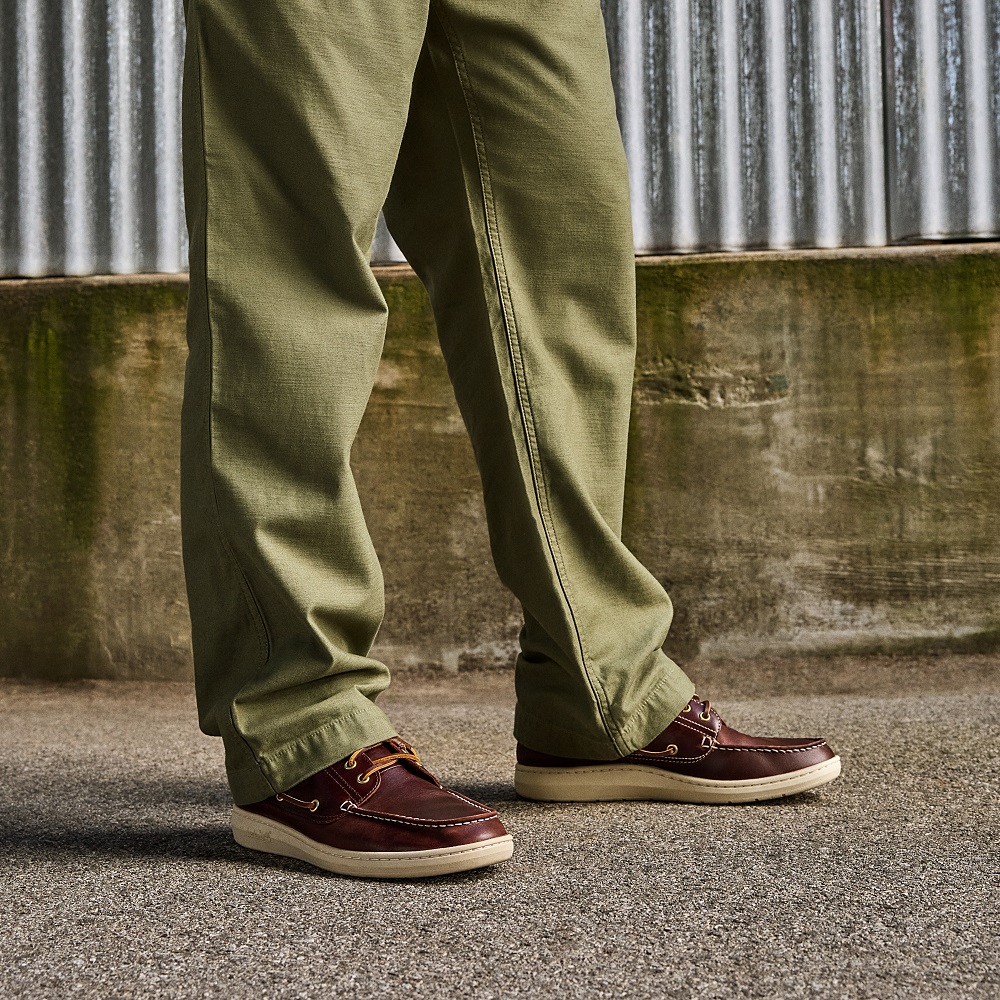 TIMBERLAND</br>Timberland Portofino Pier Boat-shoe A6CXM-EIW Ανδρικά Boat-shoes/Ιστιοπλοϊκά Καφέ Δέρμα