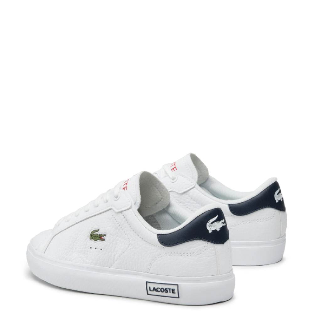 LACOSTE</br>Ανδρικά Sneakers Λευκό/Μπλε/Κόκκινο Δέρμα POWERCOURT 0721 2 SMA 741SMA0028407 Lacoste LACOSTE</br>Ανδρικά Sneakers Λευκό/Μπλε/Κόκκινο Δέρμα POWERCOURT 0721 2 SMA 741SMA0028407 Lacoste