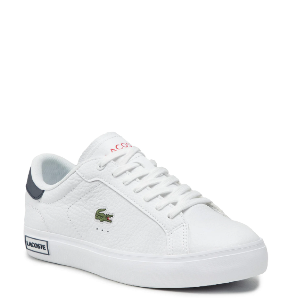 LACOSTE</br>Ανδρικά Sneakers Λευκό/Μπλε/Κόκκινο Δέρμα POWERCOURT 0721 2 SMA 741SMA0028407 Lacoste LACOSTE</br>Ανδρικά Sneakers Λευκό/Μπλε/Κόκκινο Δέρμα POWERCOURT 0721 2 SMA 741SMA0028407 Lacoste