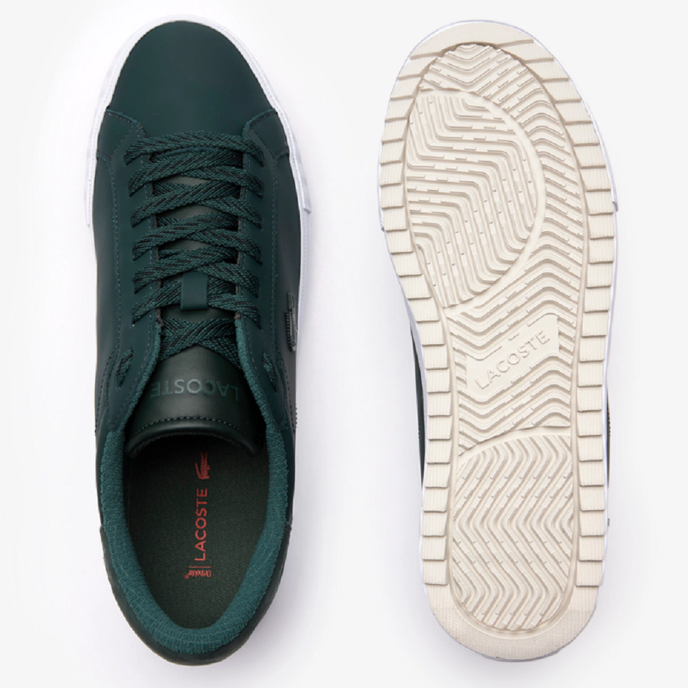 LACOSTE</br>Ανδρικά Sneakers Πράσινο Δέρμα POWERCOURT WNTR 746SMA00822D2 Lacoste LACOSTE</br>Ανδρικά Sneakers Πράσινο Δέρμα POWERCOURT WNTR 746SMA00822D2 Lacoste