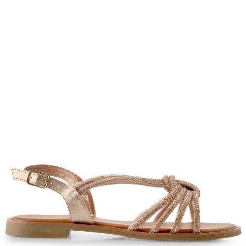 Γυναικεία Σανδάλια Ροζ Χρυσό WF3300-431 Exe Γυναικεία Σανδάλια Ροζ Χρυσό WF3300-431 Exe