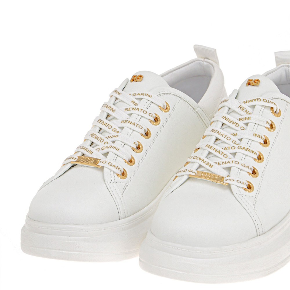 RENATO GARINI</br>Γυναικεία Sneakers Λευκό/Λευκό Κροκό 66-22WEX106 RENATO GARINI</br>Γυναικεία Sneakers Λευκό/Λευκό Κροκό 66-22WEX106