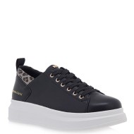 Γυναικεία Sneakers Μαύρο Μεταλλικό Λεοπάρ  66-22WEX105A Renato Garini