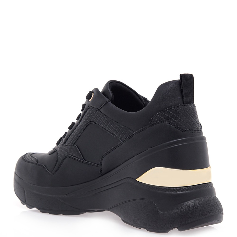 RENATO GARINI</br>Γυναικεία Sneakers Μαύρο/Μαύρο Φίδι 179-22WEX125 Renato Garini RENATO GARINI</br>Γυναικεία Sneakers Μαύρο/Μαύρο Φίδι 179-22WEX125 Renato Garini
