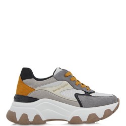 Γυναικεία Sneakers Γκρι Καστόρι Πολύχρωμο 22SEX31