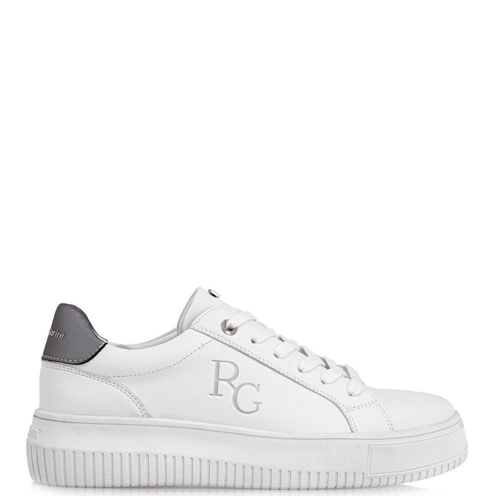 RENATO GARINI</br>Γυναικεία Sneakers Λευκό/Ασημί Ματ 2013-232EX54 Renato Garini RENATO GARINI</br>Γυναικεία Sneakers Λευκό/Ασημί Ματ 2013-232EX54 Renato Garini