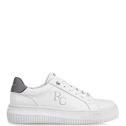Γυναικεία Sneakers Λευκό/Ασημί Ματ 2013-232EX54 Renato Garini