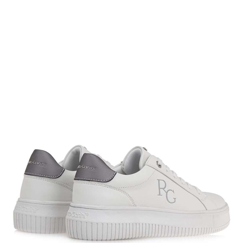 RENATO GARINI</br>Γυναικεία Sneakers Λευκό/Ασημί Ματ 2013-232EX54 Renato Garini RENATO GARINI</br>Γυναικεία Sneakers Λευκό/Ασημί Ματ 2013-232EX54 Renato Garini