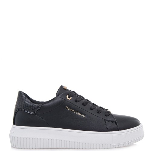 Γυναικεία Sneakers Μαύρο/Μαύρο Φίδι Βερνί 2013-232EX52 Renato Garini Γυναικεία Sneakers Μαύρο/Μαύρο Φίδι Βερνί 2013-232EX52 Renato Garini