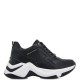 RENATO GARINI</br>Γυναικεία Sneakers Μαύρο Φίδι/Μαύρο Λευκό NEW 106-22EX117 RENATO GARINI</br>Γυναικεία Sneakers Μαύρο Φίδι/Μαύρο Λευκό NEW 106-22EX117