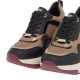 RENATO GARINI</br>Γυναικεία Sneakers Μαύρο/Καμηλό Πολύχρωμο 106-22EX117