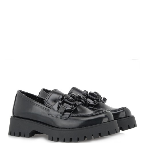 Γυναικεία Μοκασίνια Μαύρο Φλωρεντίκ NINETTA-422 Exe Γυναικεία Μοκασίνια Μαύρο Φλωρεντίκ NINETTA-422 Exe