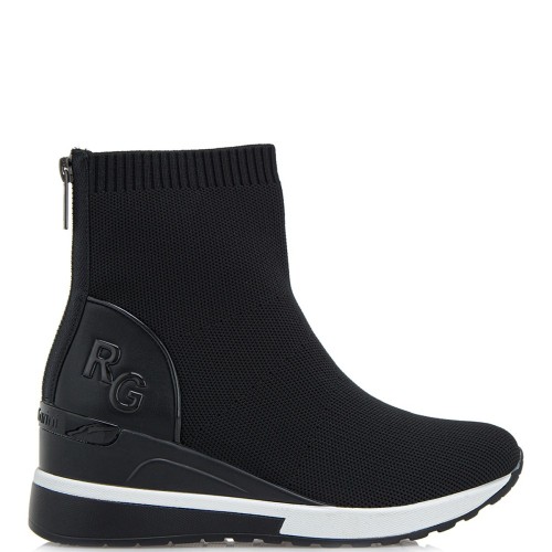 Γυναικεία Sneakers-Μποτάκι Μαύρο 34-232EX62 Renato Garini Γυναικεία Sneakers-Μποτάκι Μαύρο 34-232EX62 Renato Garini