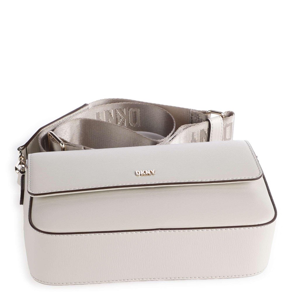 DKNY</br>Γυναικεία Τσάντα Crossbody Εκρού R33E3467-PBL BRYANT DKNY