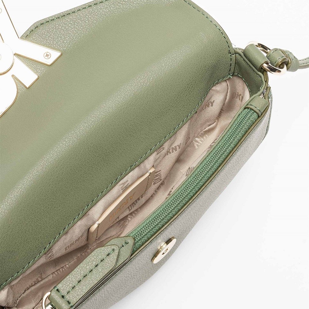 DKNY</br>Γυναικεία Τσάντα Crossbody Πράσινο R33EKY87-GRN DOWNTOWN DKNY