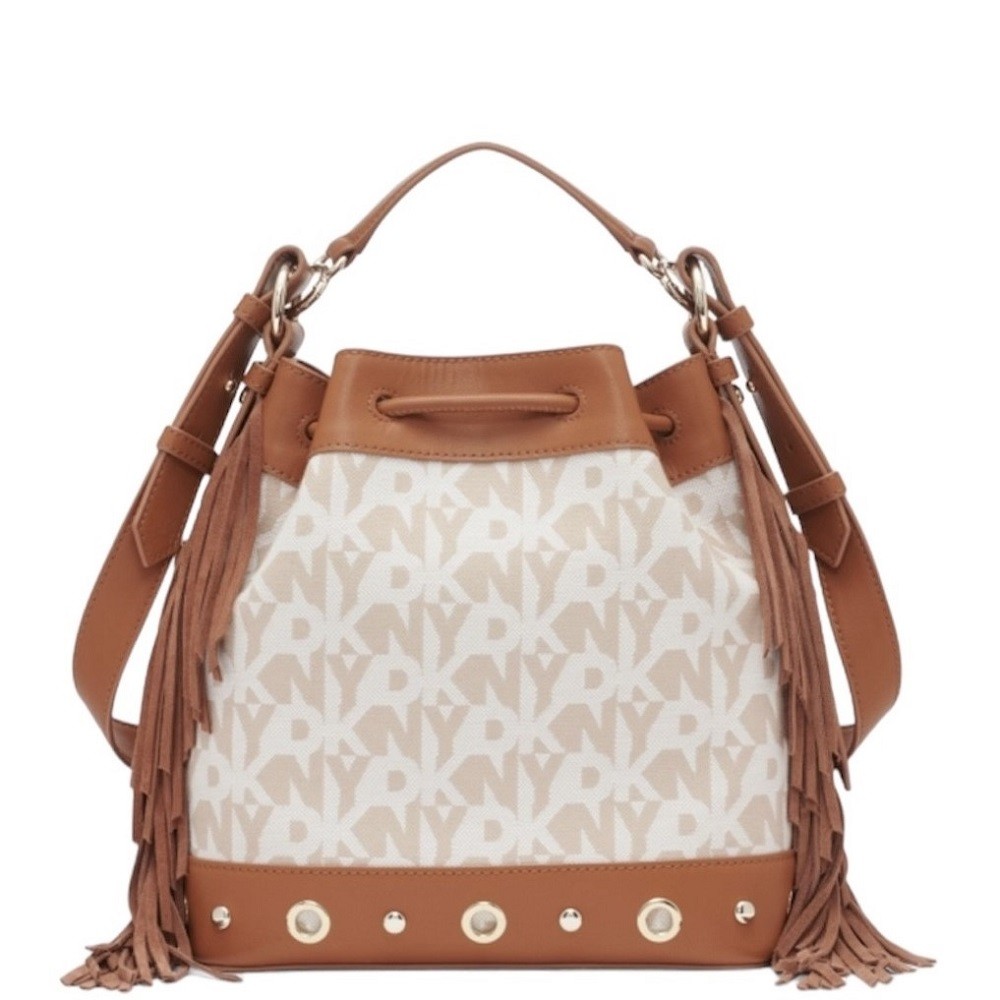 DKNY</br>Γυναικεία Τσάντα Ώμου Μπεζ R41JYC07-F8B GRAMERCY DKNY
