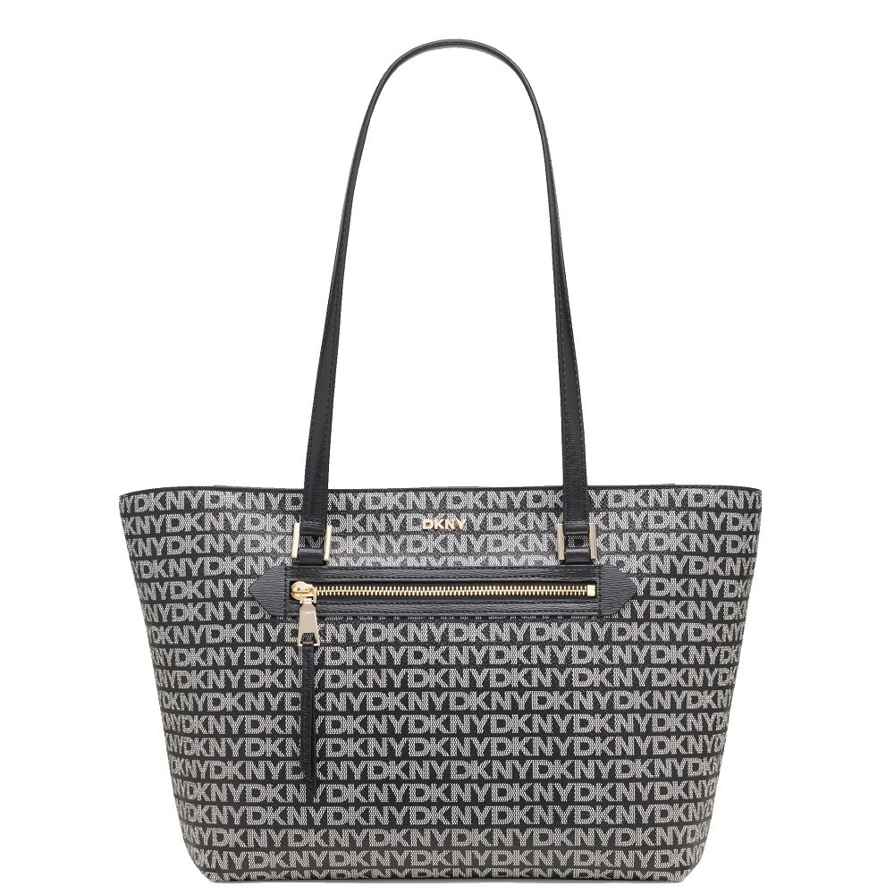 DKNY</br>Γυναικεία Τσάντα Ώμου Μαύρο Logo BRYANT AVE R42AYE20-XLB DKNY
