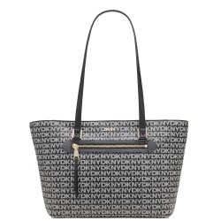 Γυναικεία Τσάντα Ώμου Μαύρο Logo BRYANT AVE R42AYE20-XLB DKNY