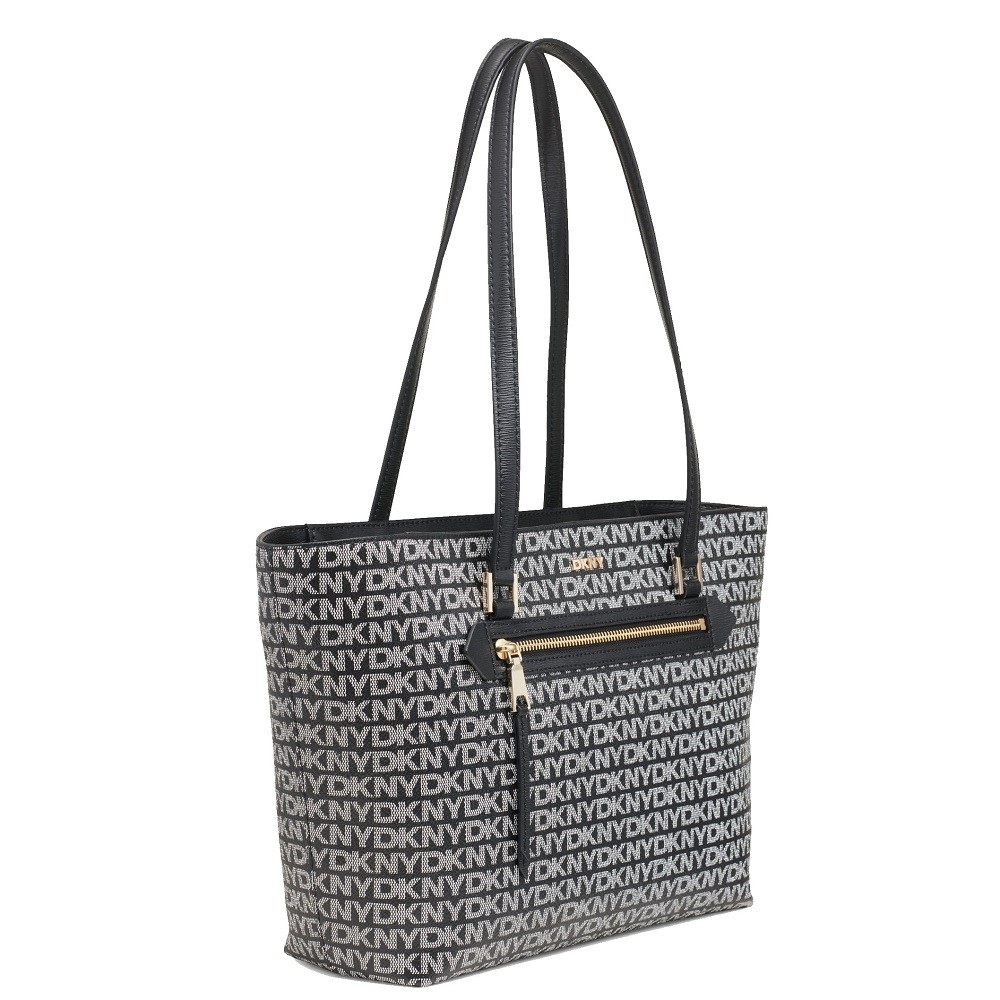 DKNY</br>Γυναικεία Τσάντα Ώμου Μαύρο Logo BRYANT AVE R42AYE20-XLB DKNY