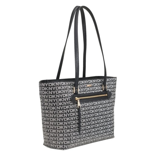 Γυναικεία Τσάντα Ώμου Μαύρο Logo BRYANT AVE R42AYE20-XLB DKNY Γυναικεία Τσάντα Ώμου Μαύρο Logo BRYANT AVE R42AYE20-XLB DKNY